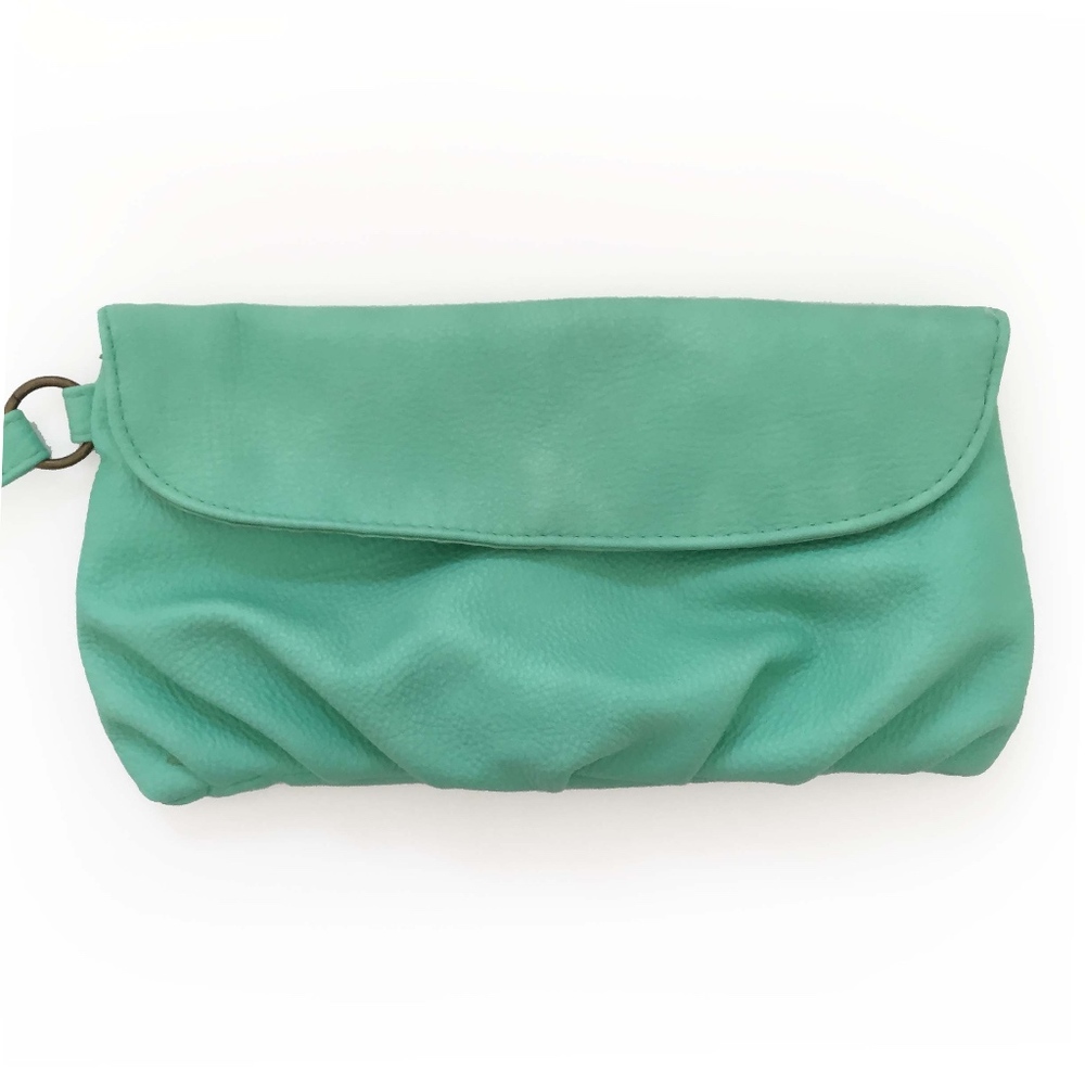 Mint Green Clutch